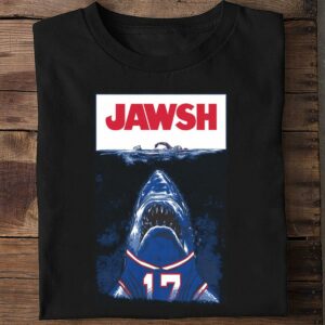 Hot Josh Allen No. 17 Buffalo Bills Jawsh Jaws Shirt