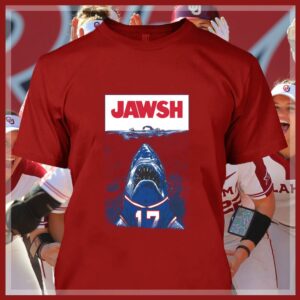 Hot Josh Allen No. 17 Buffalo Bills Jawsh Jaws Shirt 3
