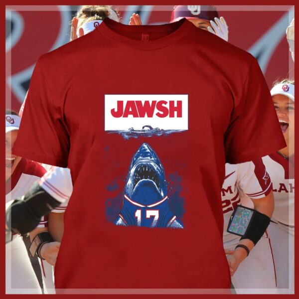 Hot Josh Allen No. 17 Buffalo Bills Jawsh Jaws Shirt