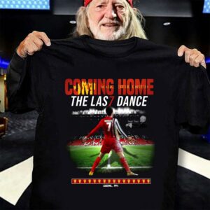 Hot Juventus Cristiano Ronaldo Coming Home The Las7 Dance Loading 99% Manchester United Shirt 2