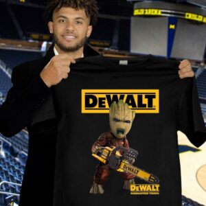Best Marvel Baby Groot Dewalt Guaranteed Tough Shirt