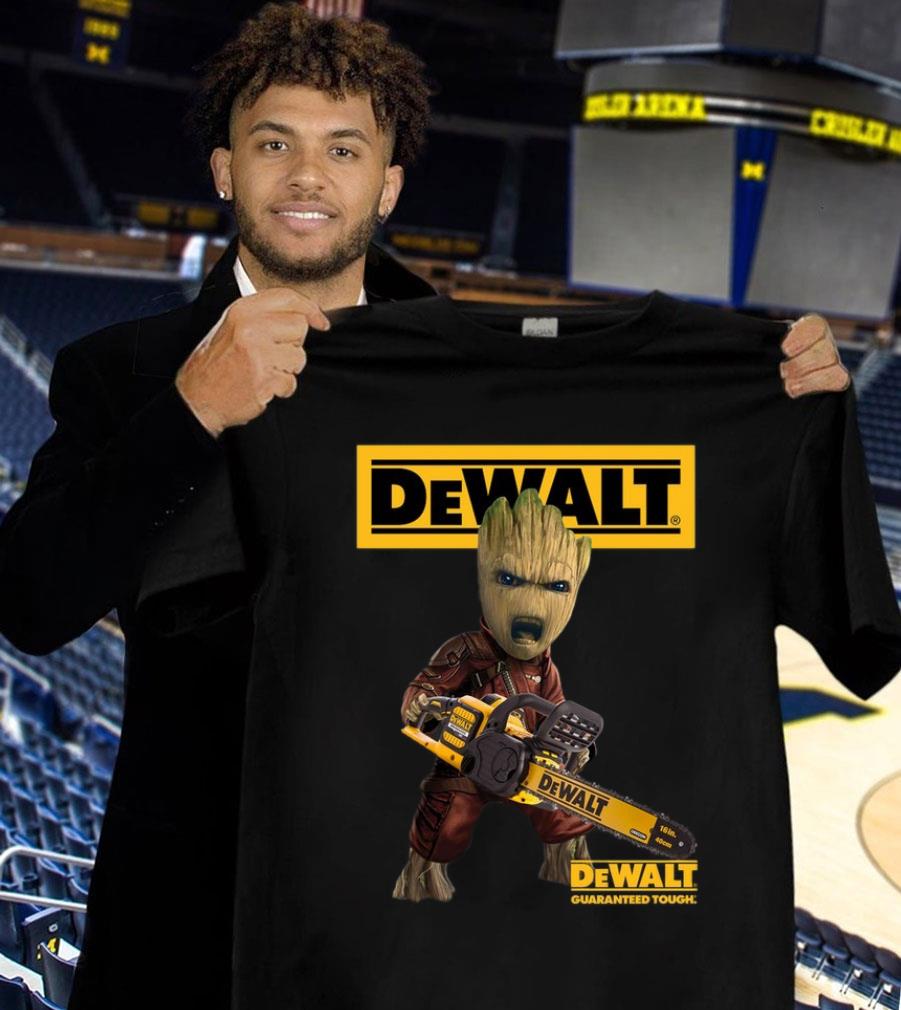 Best Marvel Baby Groot Dewalt Guaranteed Tough Shirt Marvel Baby Groot Dewalt Guaranteed Tough Shirt 1 - Best Marvel Baby Groot Dewalt Guaranteed Tough Shirt
