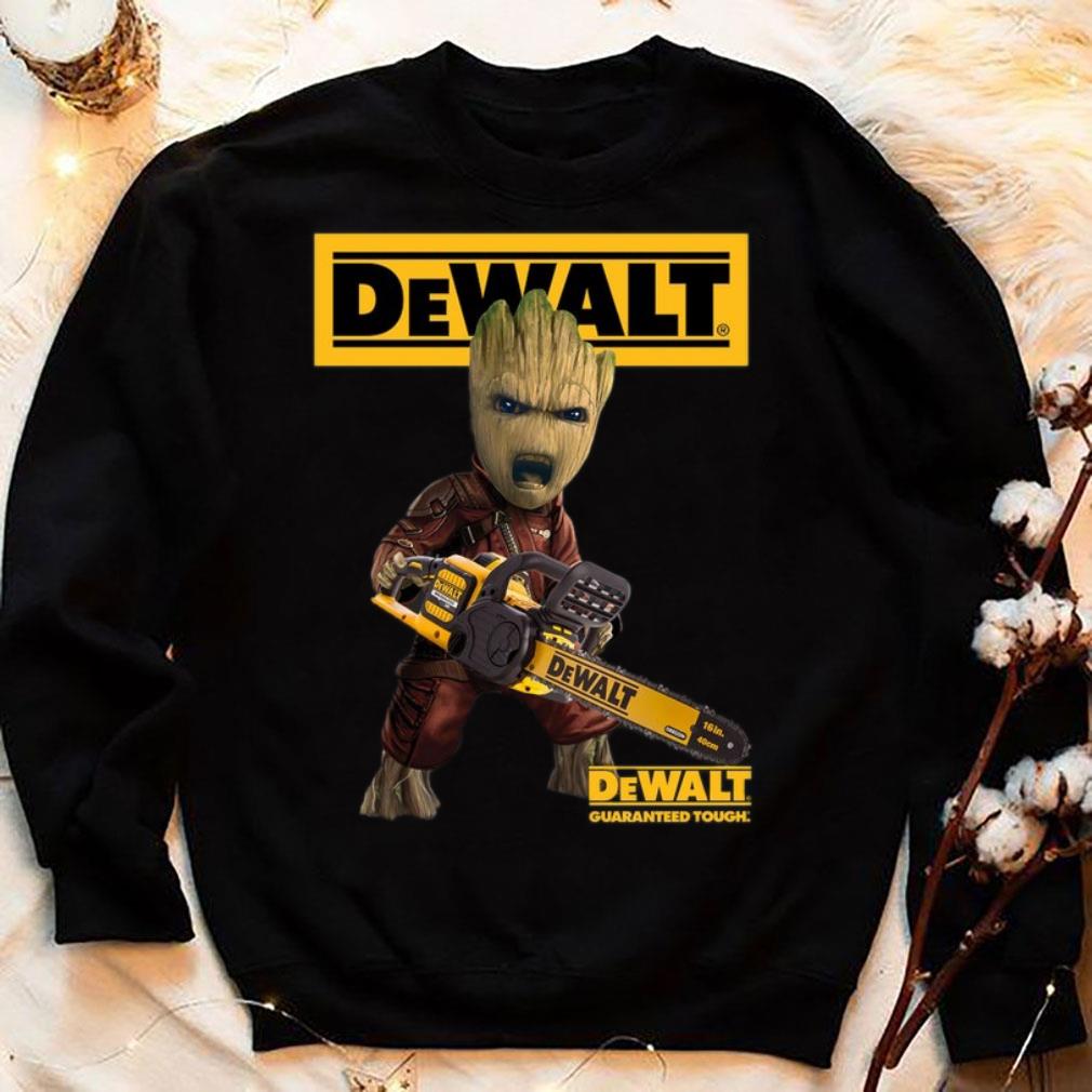 Best Marvel Baby Groot Dewalt Guaranteed Tough Shirt Marvel Baby Groot Dewalt Guaranteed Tough Shirt 4 - Best Marvel Baby Groot Dewalt Guaranteed Tough Shirt