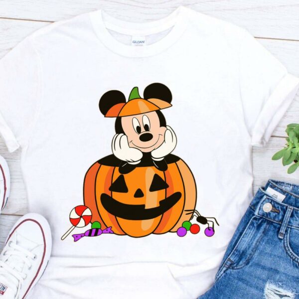 Best Mickey Mouse Pumpkin Thanksgiving Halloween Shirt