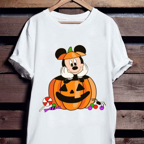 Best Mickey Mouse Pumpkin Thanksgiving Halloween Shirt