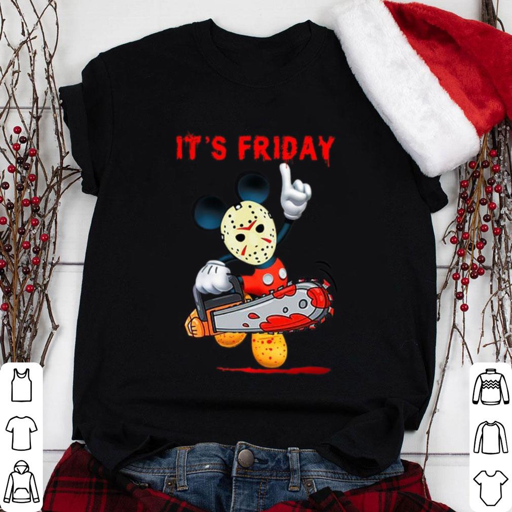 Best Mickey mouse mashup Jason Voorhees it's friday halloween shirt Mickey mouse mashup Jason Voorhees it s friday halloween shirt 1 - Best Mickey mouse mashup Jason Voorhees it's friday halloween shirt