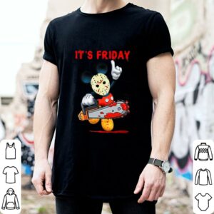 Best Mickey mouse mashup Jason Voorhees it's friday halloween shirt
