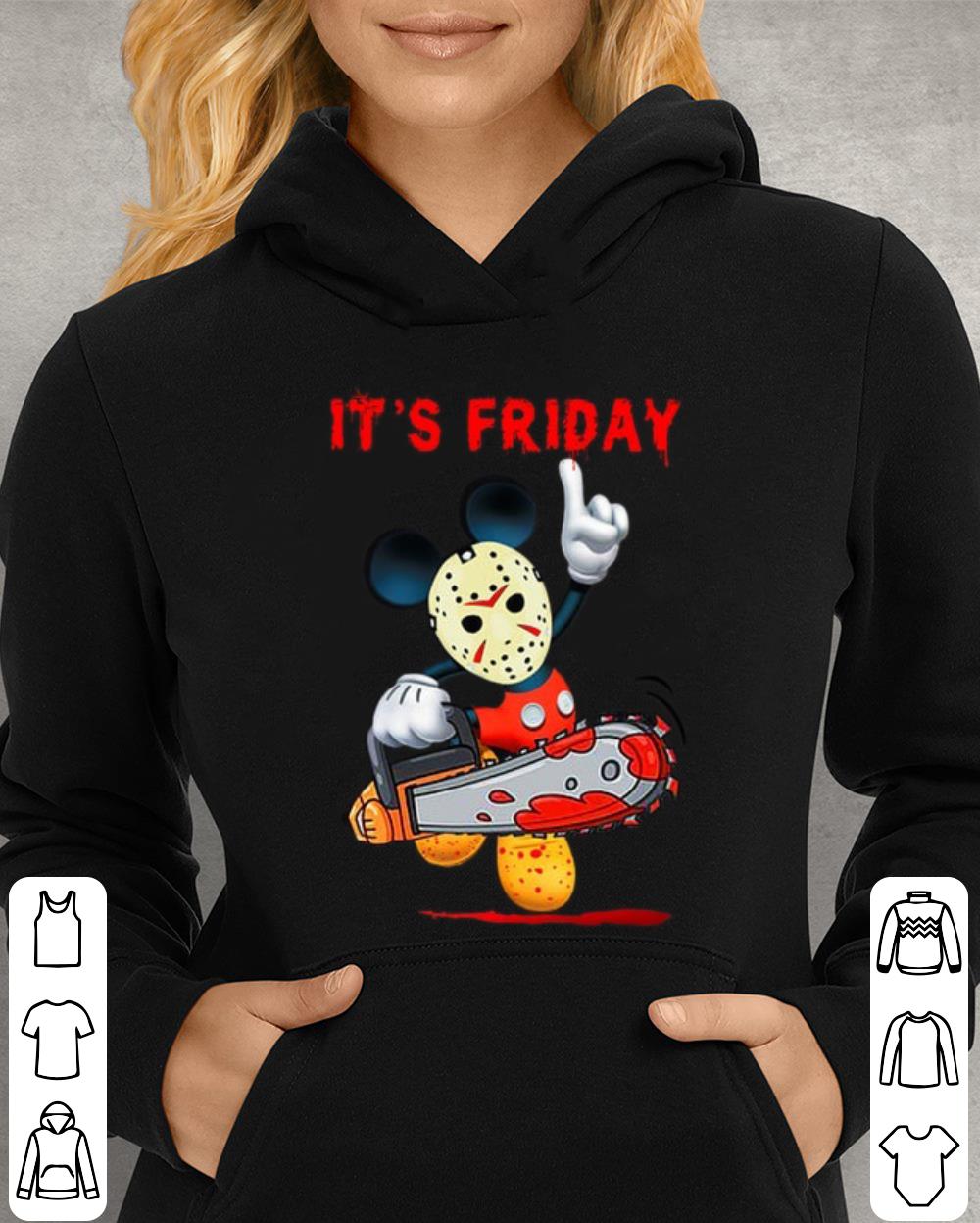 Best Mickey mouse mashup Jason Voorhees it's friday halloween shirt Mickey mouse mashup Jason Voorhees it s friday halloween shirt 4 - Best Mickey mouse mashup Jason Voorhees it's friday halloween shirt