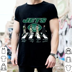 Hot New York Jets Abbey Road Signatures Shirt, Matt Snell, Don Maynard, Joe Namath, Weeb Ewbank
