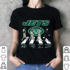 Hot New York Jets Abbey Road Signatures Shirt, Matt Snell, Don Maynard, Joe Namath, Weeb Ewbank 2