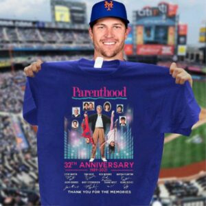 Hot Parenthood 32th anniversary 1989-2021 Thank You For The Memories Signatures Shirt 2