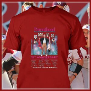 Hot Parenthood 32th anniversary 1989-2021 Thank You For The Memories Signatures Shirt 3