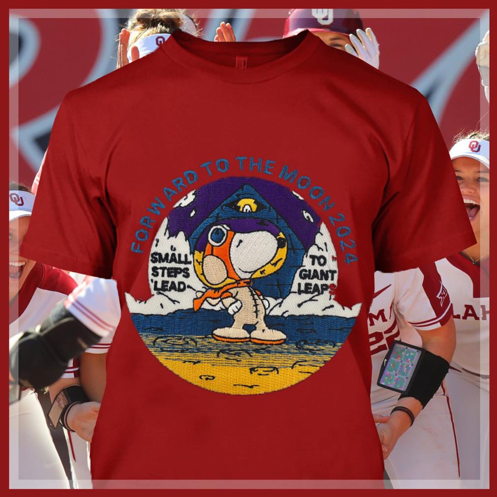 Official Peanuts Snoopy Forward To The Moon 2024 Small Steps Lead To Giant Leaps Shirt Peanuts Snoopy Forward To The Moon 2024 Small Steps Lead To Giant Leaps Shirt 4 - Official Peanuts Snoopy Forward To The Moon 2024 Small Steps Lead To Giant Leaps Shirt