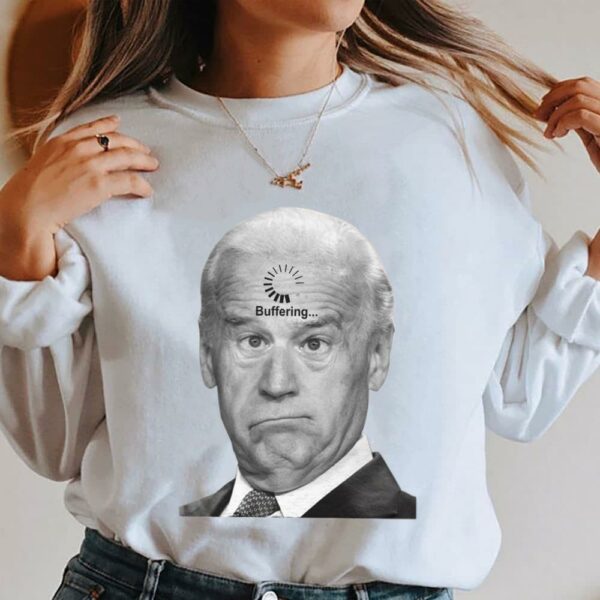 Awesome President Joe Biden Buffering Loading Shirt