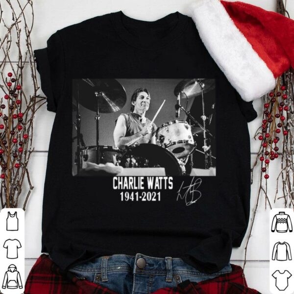Official R.I.P Charlie Watts AWESOME Drummer Tribute to the Legends Top Shirt