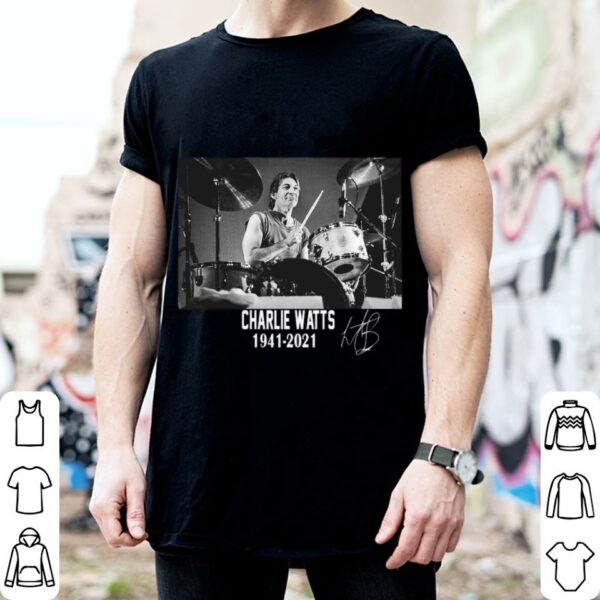 Official R.I.P Charlie Watts AWESOME Drummer Tribute to the Legends Top Shirt