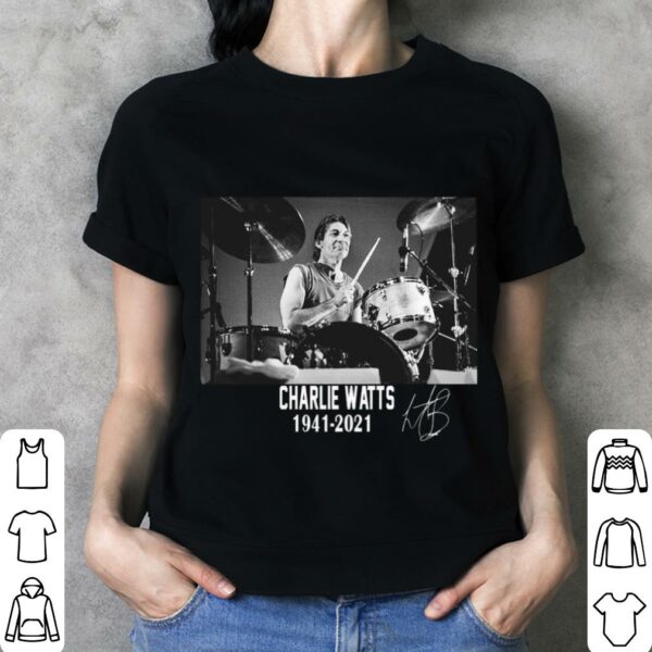 Official R.I.P Charlie Watts AWESOME Drummer Tribute to the Legends Top Shirt