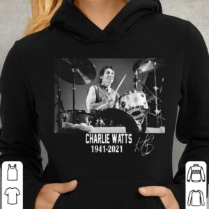 Official R.I.P Charlie Watts AWESOME Drummer Tribute to the Legends Top Shirt 3