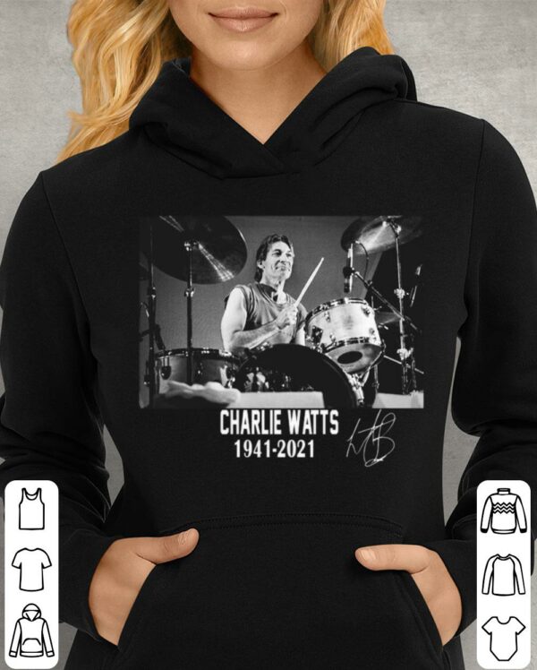 Official R.I.P Charlie Watts AWESOME Drummer Tribute to the Legends Top Shirt