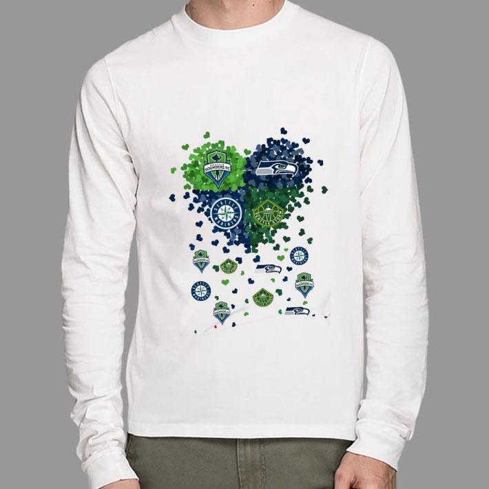Original Seattle Sports Teams Tiny Hearts Shape Seattle Mariners Seattle Seahawks Seattle Storm Seattle Sounders FC Shirt Seattle Sports Teams Tiny Hearts Shape Seattle Mariners Seattle Seahawks Seattle Storm Seattle Sounders FC Shirt 2 - Original Seattle Sports Teams Tiny Hearts Shape Seattle Mariners Seattle Seahawks Seattle Storm Seattle Sounders FC Shirt