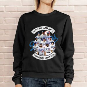 Premium Sons of America Dodgers Chapter Los Angeles Dodgers Signatures Shirt, Sons of Anarchy 3