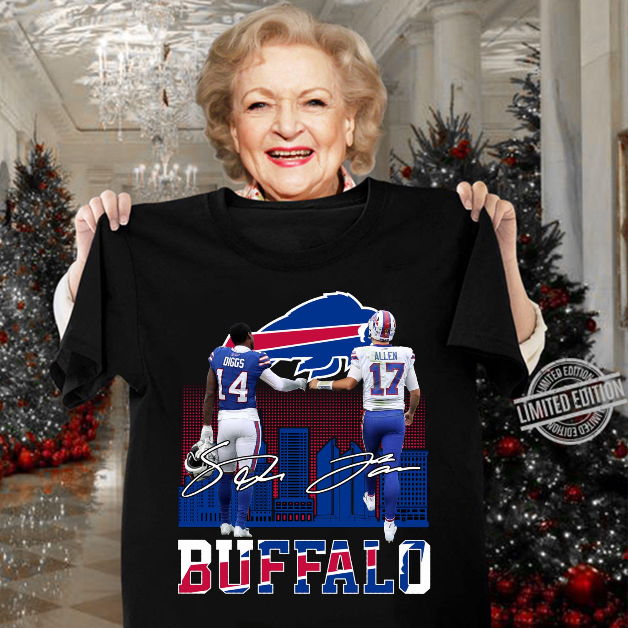 Official Stefon Diggs Josh Allen Buffalo Bills Signatures Shirt Stefon Diggs Josh Allen Buffalo Bills Signatures Shirt 3 - Official Stefon Diggs Josh Allen Buffalo Bills Signatures Shirt