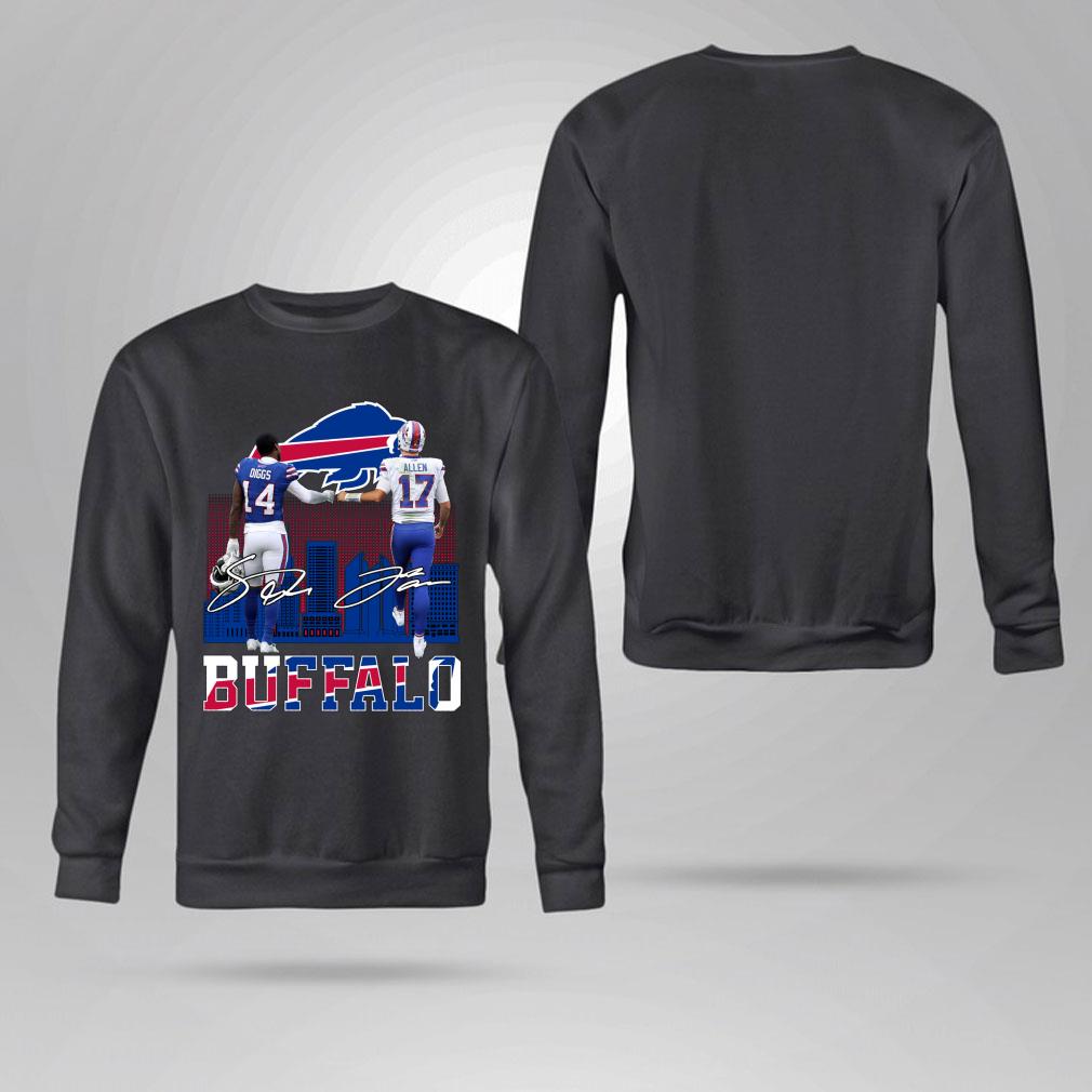 Official Stefon Diggs Josh Allen Buffalo Bills Signatures Shirt Stefon Diggs Josh Allen Buffalo Bills Signatures Shirt 4 - Official Stefon Diggs Josh Allen Buffalo Bills Signatures Shirt