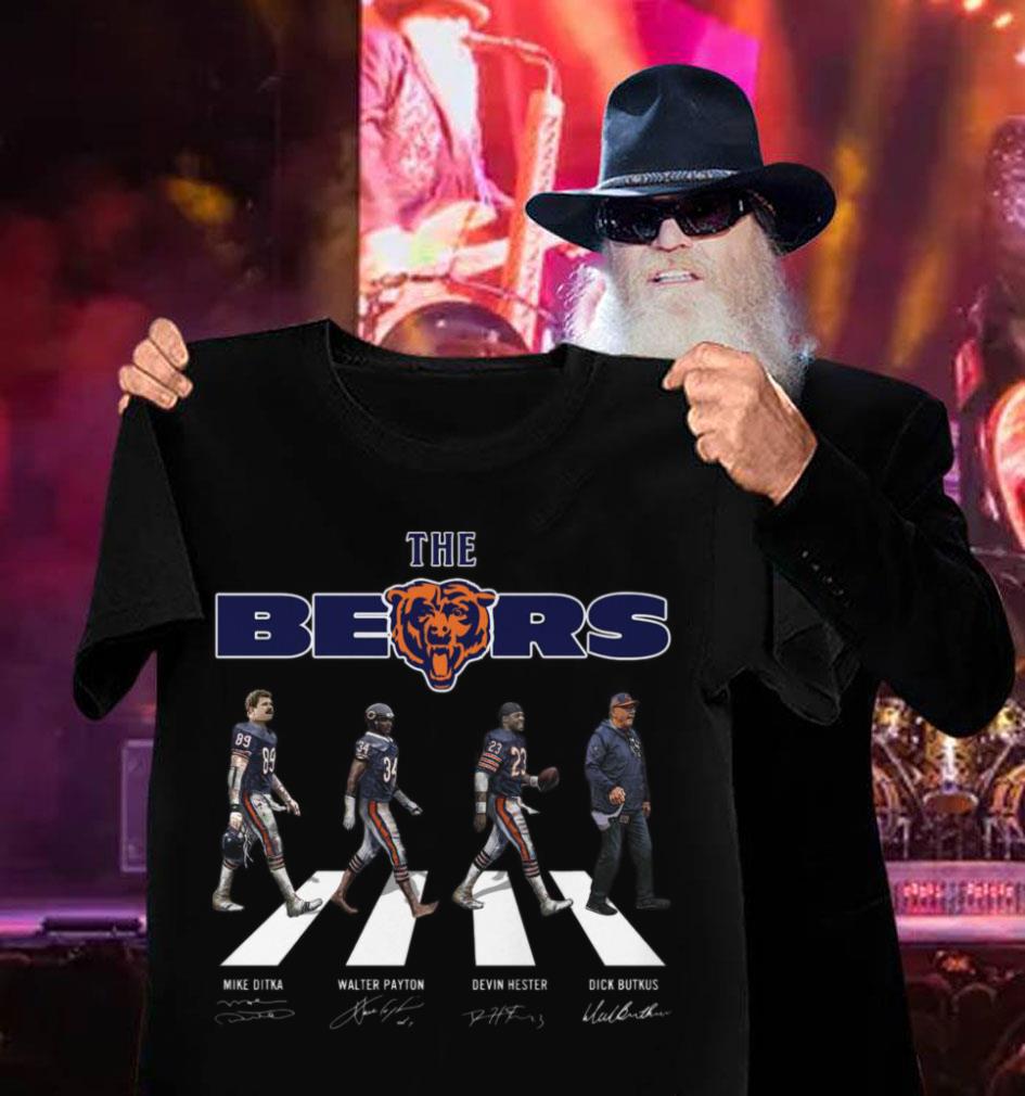 Funny The Bears Abbey Road Chicago Bears Walter Payton Signatures Shirt The Bears Abbey Road Chicago Bears Walter Payton Signatures Shirt 3 - Funny The Bears Abbey Road Chicago Bears Walter Payton Signatures Shirt