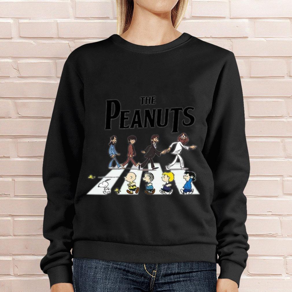 Best The Beatles Mashup The Peanuts Abbey Road Snoopy Charlie Brown Shirt The Beatles Mashup The Peanuts Abbey Road Snoopy Charlie Brown Shirt 4 - Best The Beatles Mashup The Peanuts Abbey Road Snoopy Charlie Brown Shirt
