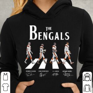 Official The Bengals Abbey Road Cincinnati Bengals Signatures Shirt, Boomer Esiason, Chad Ochocinco, A. J. Green, Anthony Munoz 3