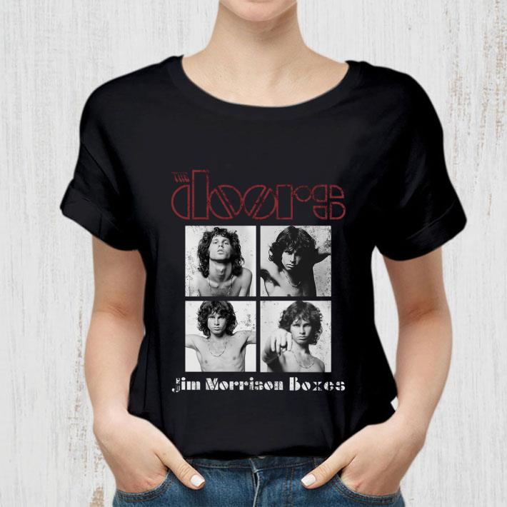 Official The Doors band rock members Jim Morrison Boxes shirt The Doors band rock members Jim Morrison Boxes shirt 2 - Official The Doors band rock members Jim Morrison Boxes shirt