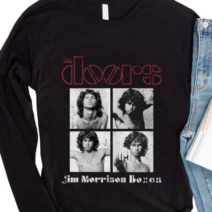 Official The Doors band rock members Jim Morrison Boxes shirt The Doors band rock members Jim Morrison Boxes shirt 4 - Official The Doors band rock members Jim Morrison Boxes shirt