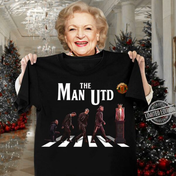 Best The Man UTD Abbey Road Coaches of Manchester United Ole Gunnar Solskjaer Shirt