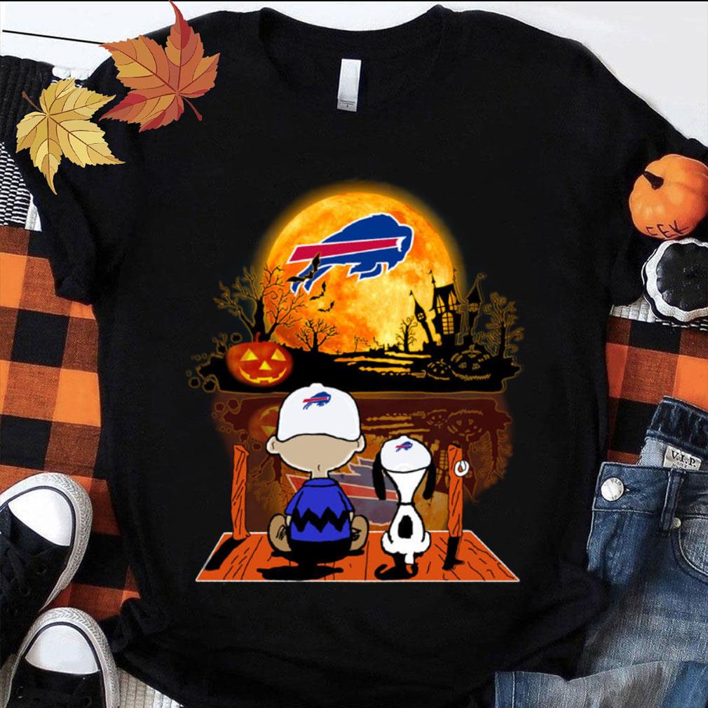 Funny The Peanuts Charlie Brown Snoopy Buffalo Bills Halloween Shirt The Peanuts Charlie Brown Snoopy Buffalo Bills Halloween Shirt 1 - Funny The Peanuts Charlie Brown Snoopy Buffalo Bills Halloween Shirt
