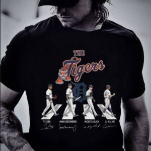 Original The Tigers Abbey Road Detroit Tigers Signatures Shirt