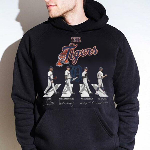 Original The Tigers Abbey Road Detroit Tigers Signatures Shirt