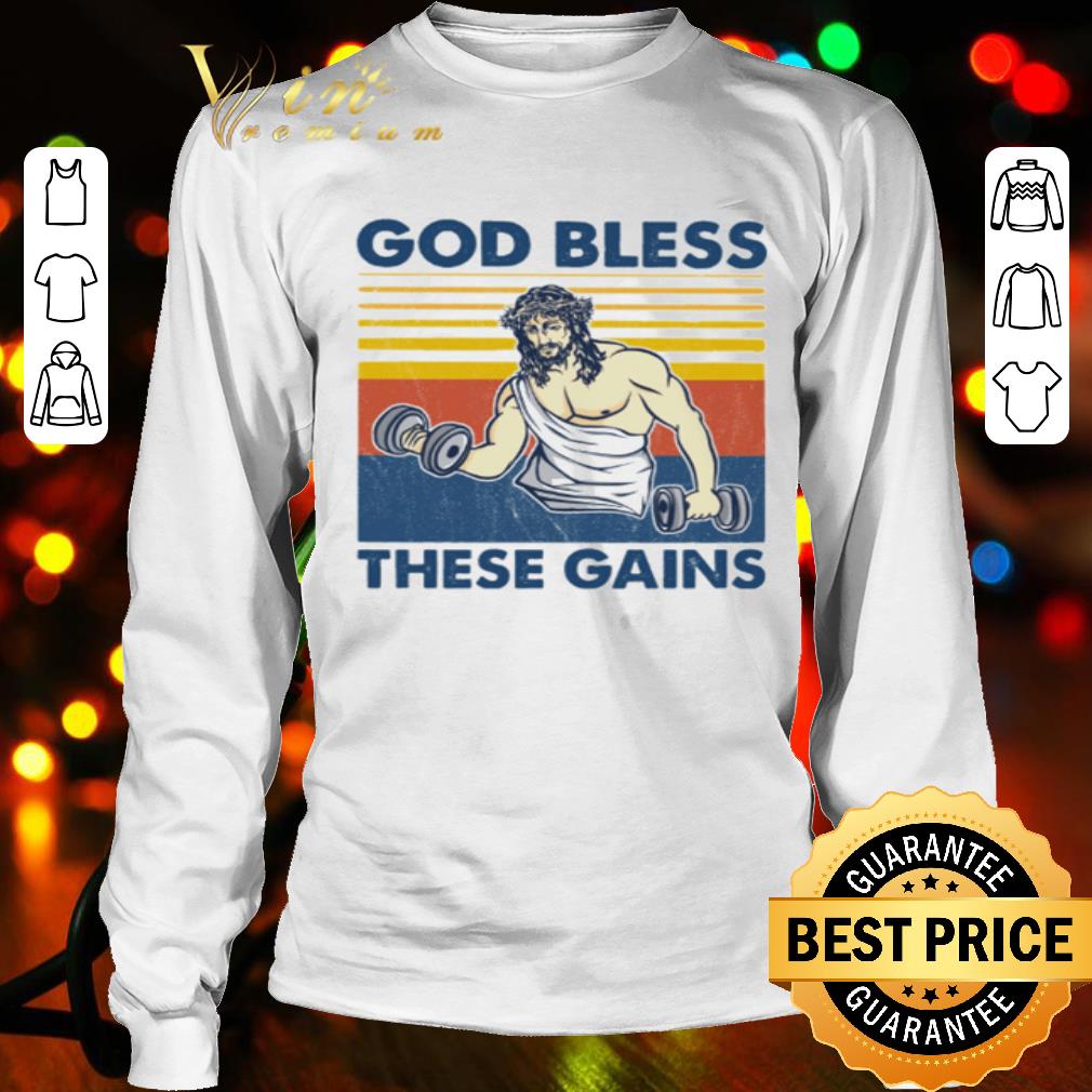 bless the gym t shirt
