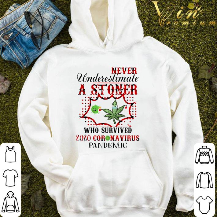 Never underestimate a Stoner who survived 2020 Coronavirus shirt