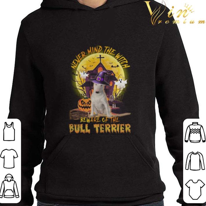 Never mind the witch beware of the Bull Terrier Halloween 2020 shirt
