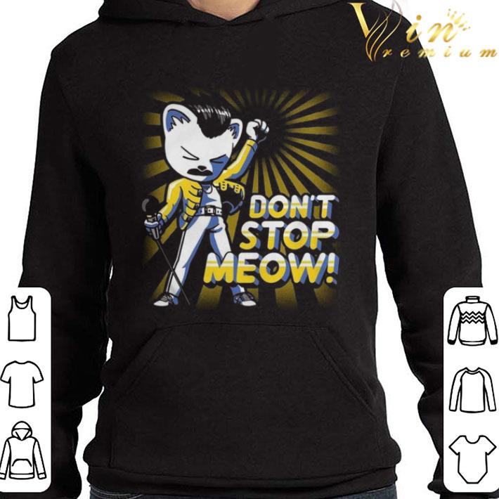 Freddie Mercury Don’t Stop Meow shirt
