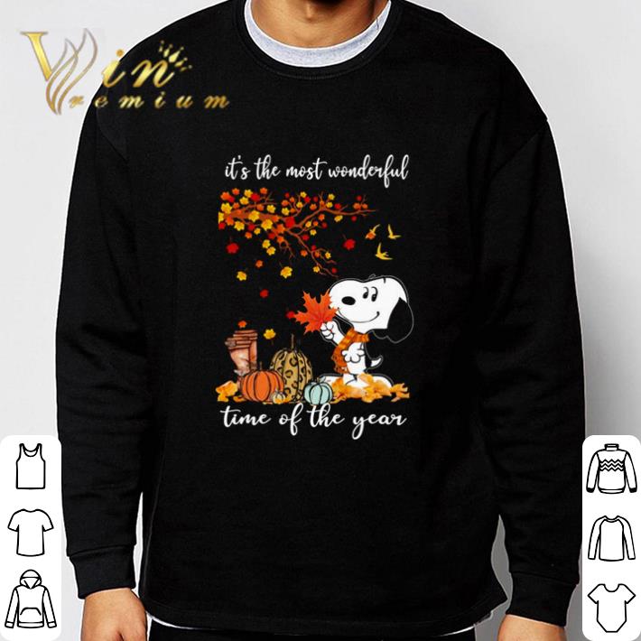 snoopy fall shirt