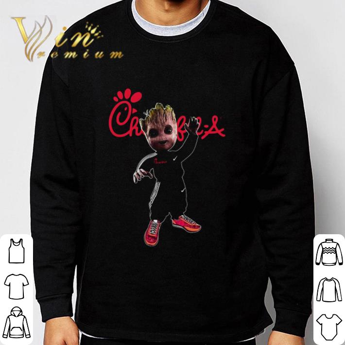Baby Groot Chick-fil-a Logo shirt