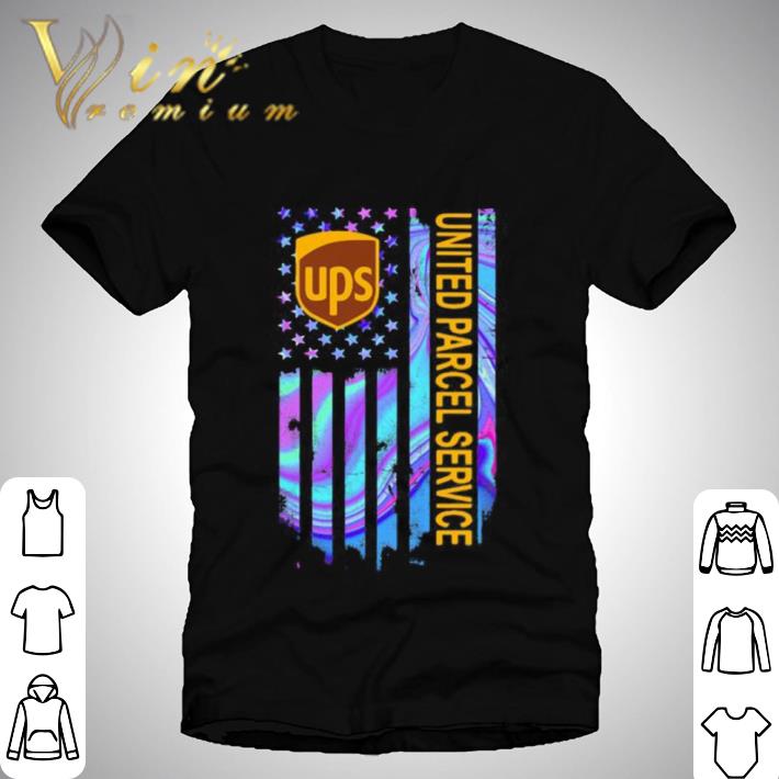 UPS United Parcel Service American Flag Retro shirt hoodie, sweatshirt
