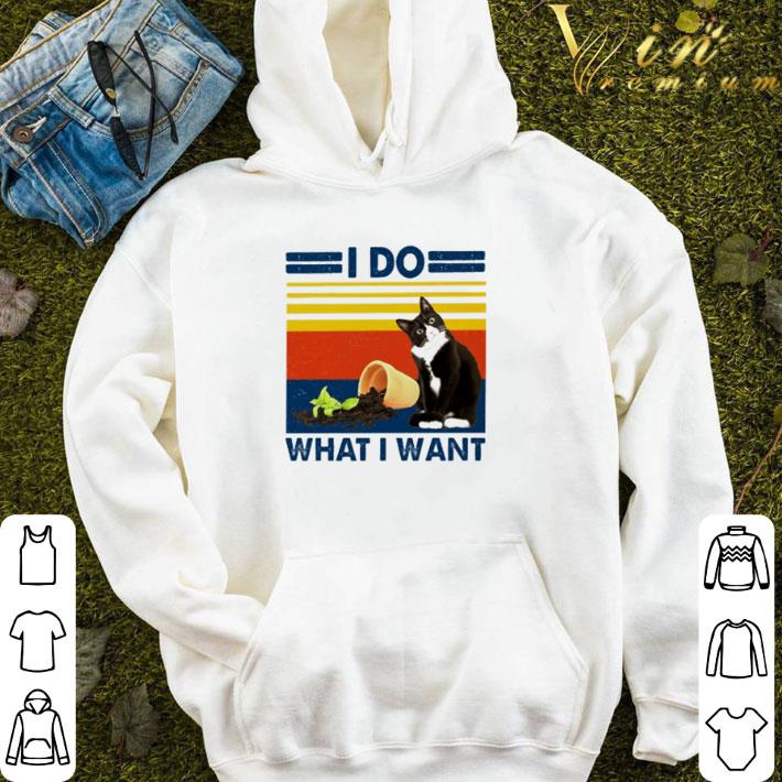 Cat I do what I want vintage shirt