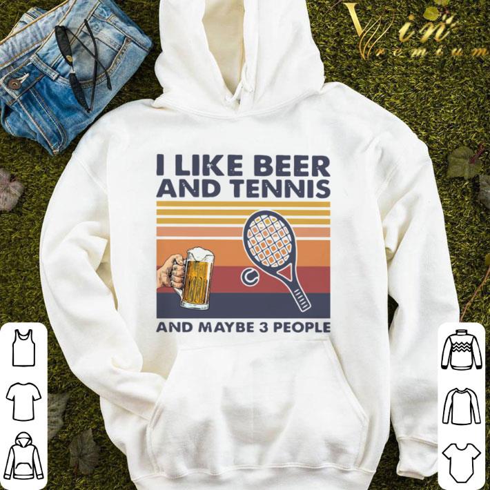I Like Beer And My Bicycle And Maybe 3 People Vintage shirt