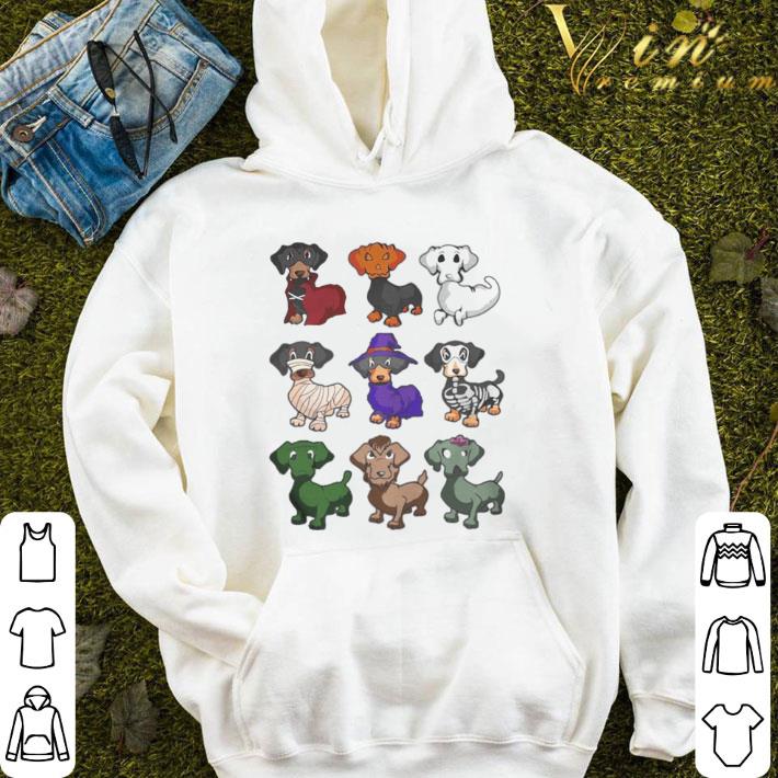 Happy halloween dachshund dog shirt