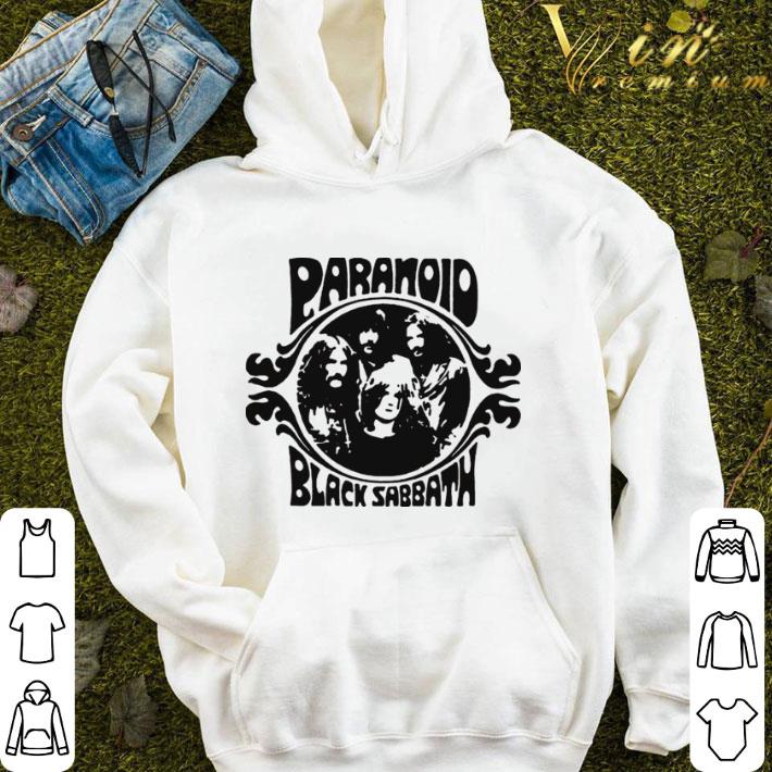 Black sabbath band paranoid shirt