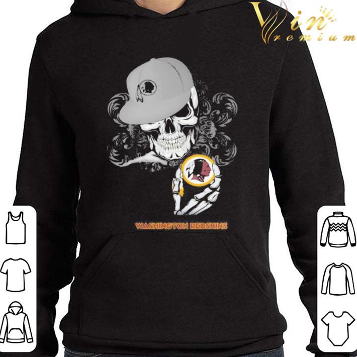Skeleton Skull Washington Redskins shirt