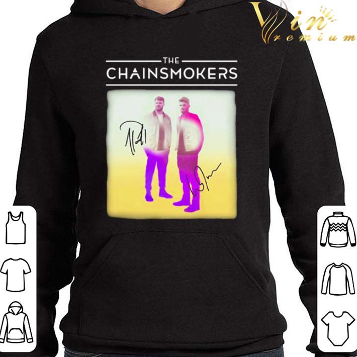 The Chainsmokers Members Signatures shirt