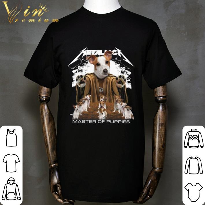 Russell Terrier mashup Metallica Master Of Puppies shirt Russell Terrier mashup Metallica Master Of Puppies shirt 2